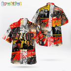 ZZ Top Band Summer Hawaiian Shirts