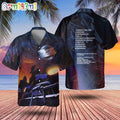 ZZ Top Rock Band Recycler Hawaiian Shirt