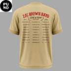 Zac Brown Band Day Fenway Park 2026 Love & Fear Tour T-Shirt