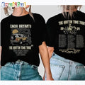 Zach Bryan The Quittin Time Tour 2024 Back And Front Comfort Colors 2024 T-Shirt