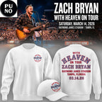 Zach Bryan With Heaven On Tour 2026 Raymond James Stadium Hoodie T-Shirt