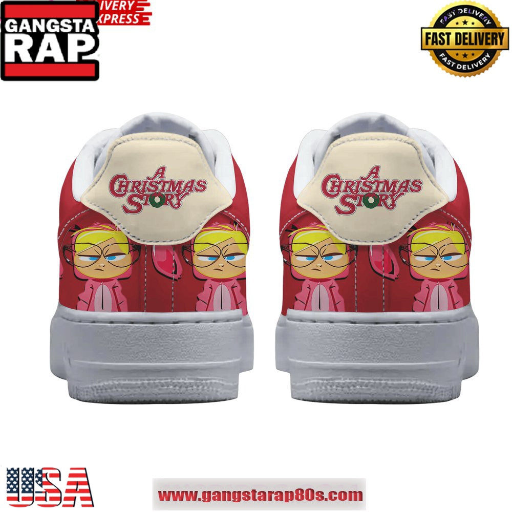 A Christmas Story Limited Edition Air Force 1 Running Sneakers
