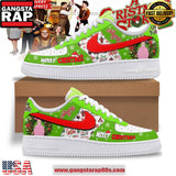 A Christmas Story Merry Christmas Limited Air Force 1 Running Sneakers