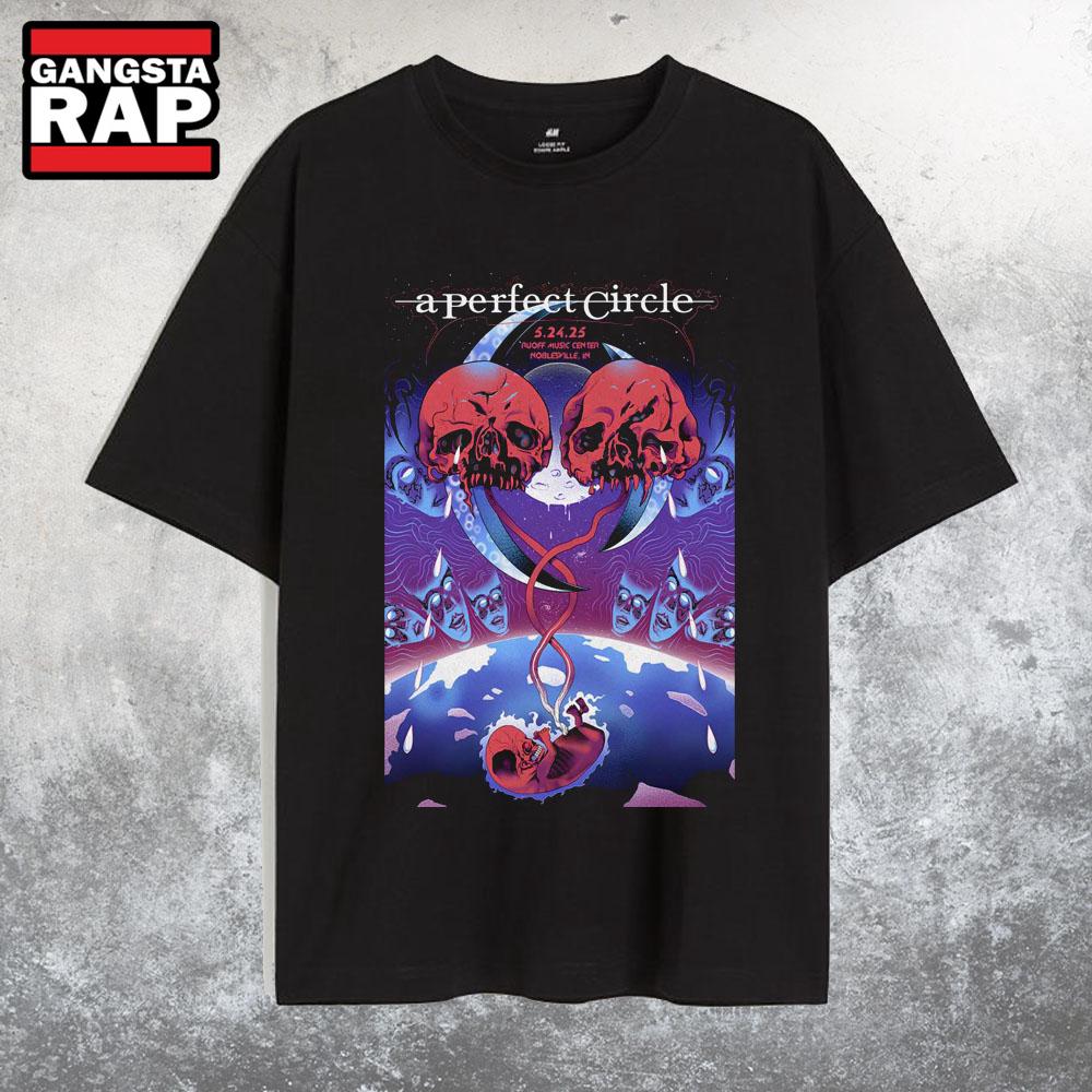 A Perfect Circle Ruoff Music Center Noblesville, IN May 24 2025 Concert T Shirt