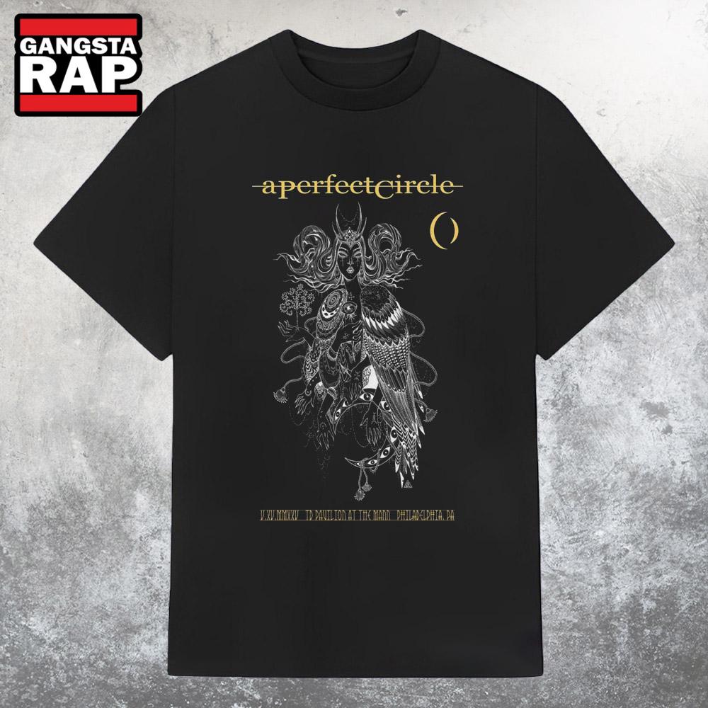 A Perfect Circle TD Pavilion At The Mann, Philadelphia, PA May 15 2025 Tour T Shirt
