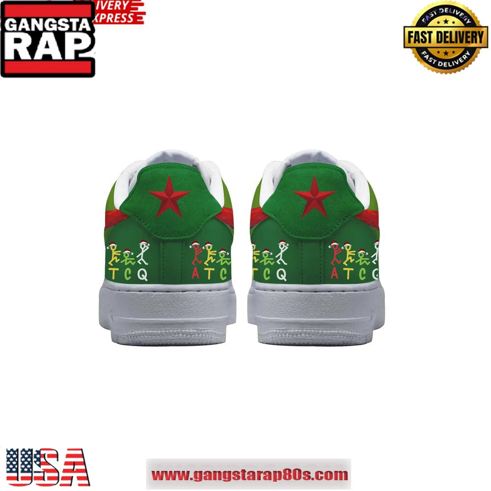 A Tribe Called Quest Hip Hop Limited Edition Air Force 1 Running Sneakers Shoes