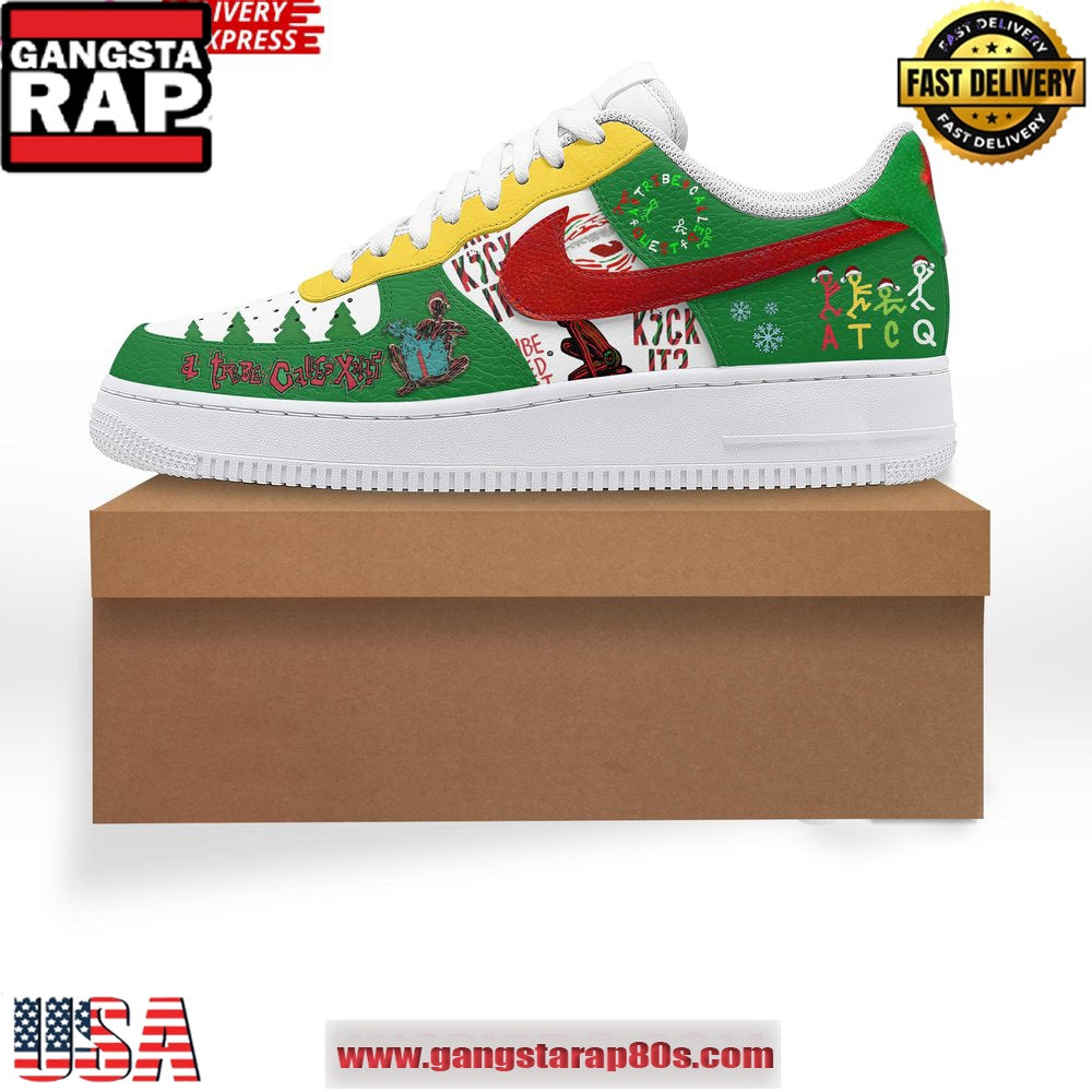 A Tribe Called Quest Hip Hop Limited Edition Air Force 1 Running Sneakers Shoes