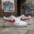 A$AP Rocky Don’t Be Dumb Tour Custom Air Force 1 Sneakers