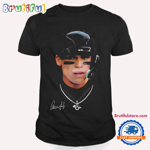 Aaron Judge Big Face New York Yankees Signature T Shirt