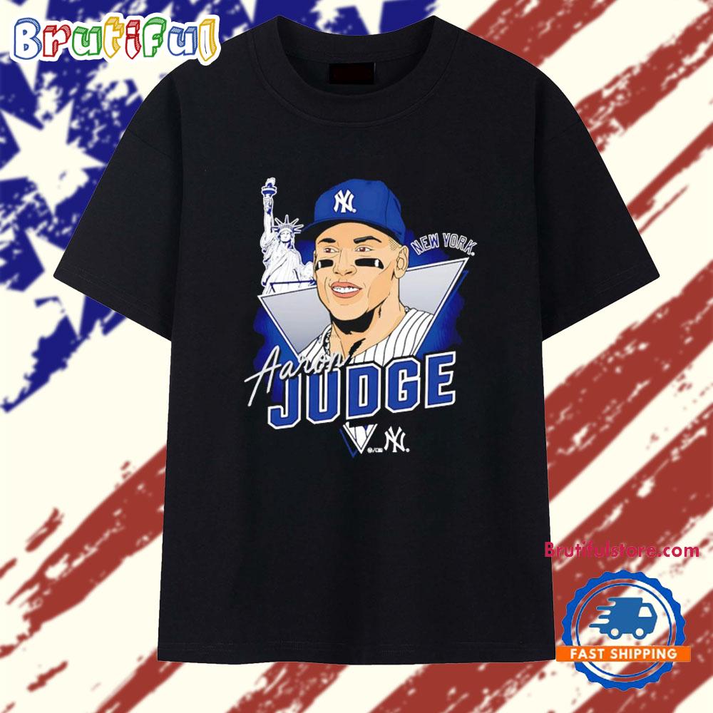 Aaron Judge Player New York Yankees Caricature T Shirt