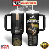 Aaron Lewis 2026 American Concert Tour Tumbler 40oz