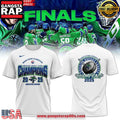 Abbotsford Canucks 2025 AHL Champions White Unisex T Shirt