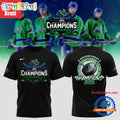 Abbotsford Canucks 2025 Calder Cup Champions Locker Room 3D Shirt