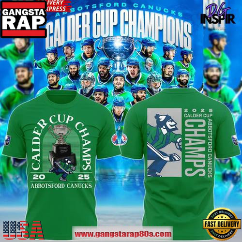 Abbotsford Canucks Calder Cup Victory Green Edition Unisex T Shirt