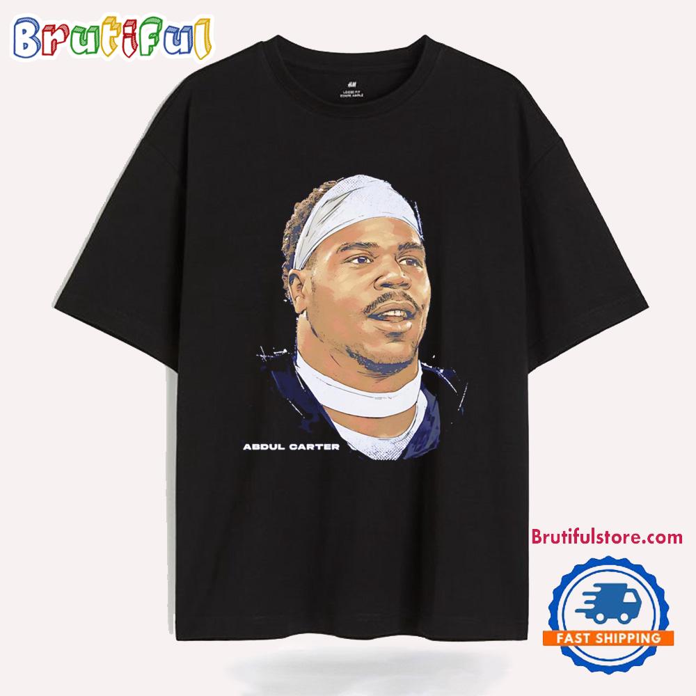 Abdul Carter New York Giants Big Face T Shirt
