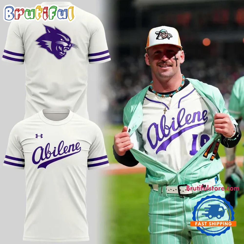 Abilene Christian Wildcats Baseball Throwback Uniform 2026 Limited Edition Hoodie T-Shirt