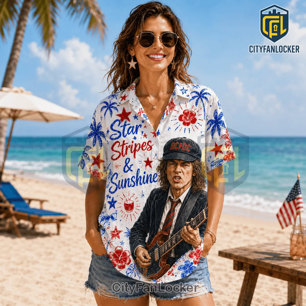 ACDC Chill The Fourth Out 2026 Hawaiian Shirt