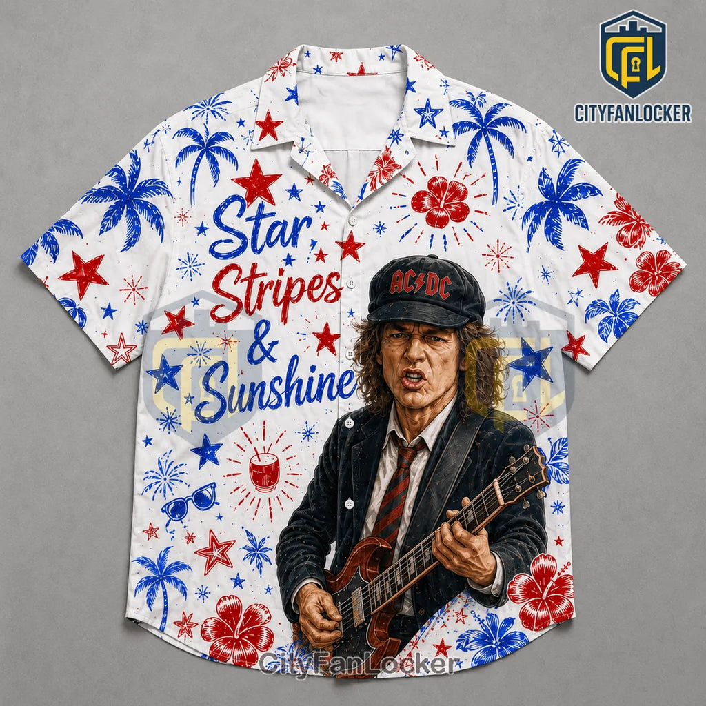 ACDC Chill The Fourth Out 2026 Hawaiian Shirt