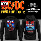 ACDC Exclusive Montreal Event Power Up Tour 2026 Hoodie T-Shirt
