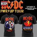ACDC Exclusive Winnipeg Event Shirt Power Up Tour 2026 T Shirt