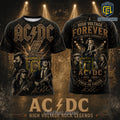 AC/DC High Voltage Lightning Bolt T-Shirt