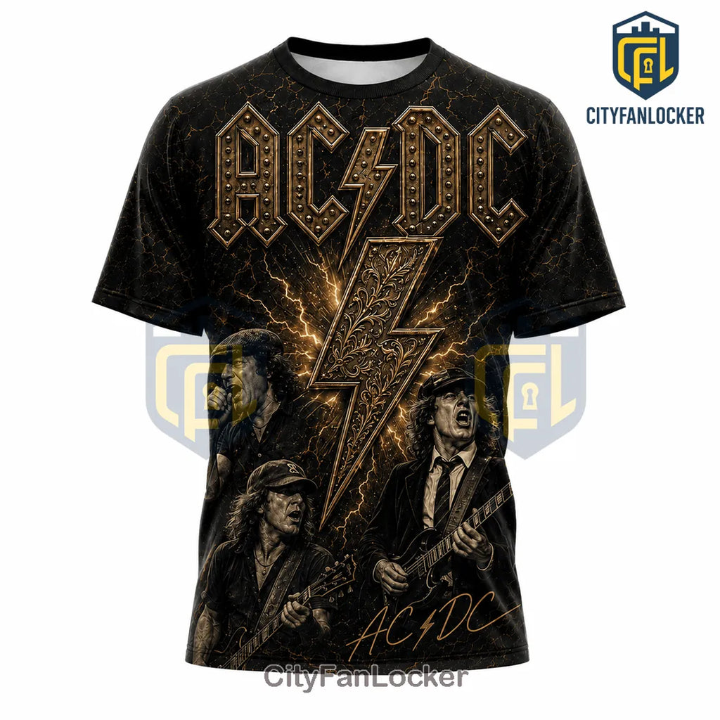 AC/DC High Voltage Lightning Bolt T-Shirt
