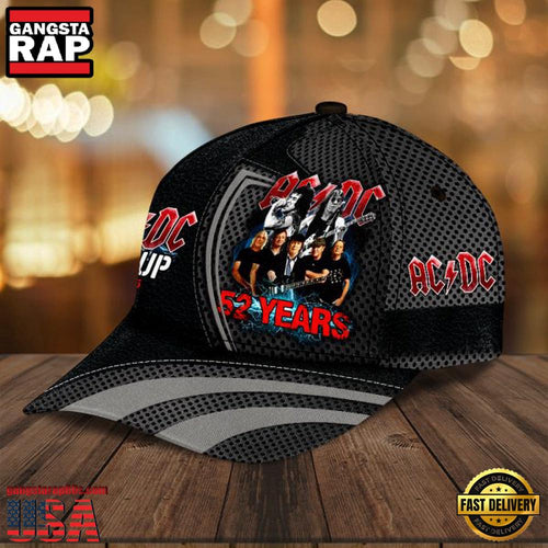 ACDC Legendary Rock Band Power Up Classic Cap Snapback Hats