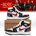 ACDC Power Up Tour 2026 Limited Edition Signature Black Custom Air Jordan 1 Sneakers Shoes