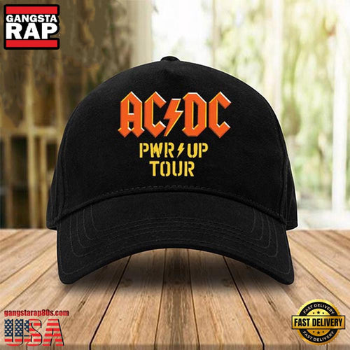 ACDC PWR Up Tour 2025 Classic Cap Snapback Hats