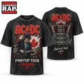 ACDC PWR UP Tour Canada 2026 Rock N Roll Never Dies Vintage T Shirt