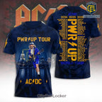 AC/DC PWR UP World Tour Angus Young Collectible Graphic Hoodie
