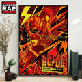 ACDC Raymond James Stadium, Tampa, FL May 16 2025 Show Poster Canvas Art