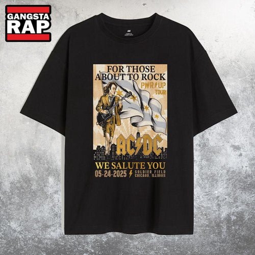 ACDC Soldier Field Chicago, IL May 25 2025 Tour T Shirt
