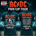 ACDC x Philadelphia Eagles POWER UP TOUR 2026 T Shirt