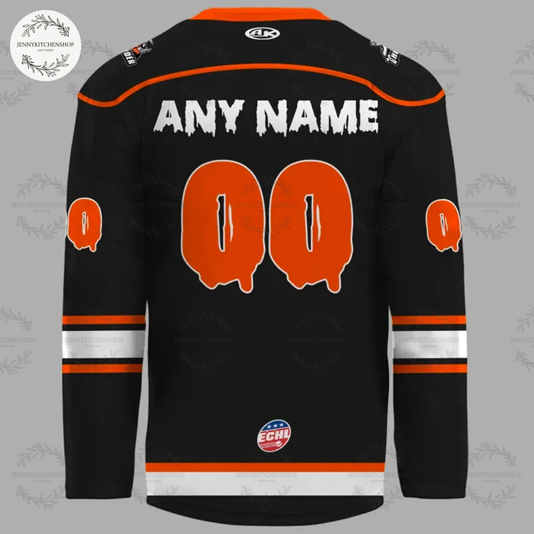 Adirondack Thunder Halloween Game 2025 Jersey