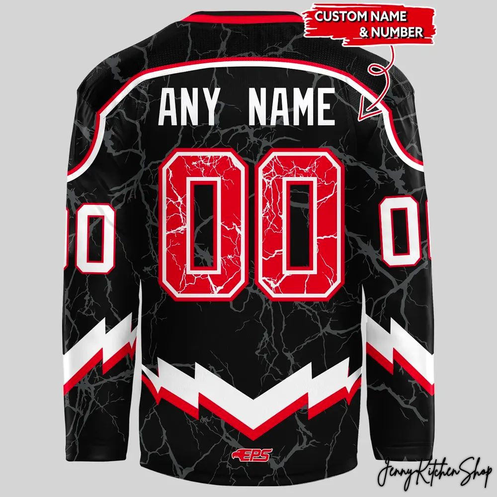 Adirondack Thunder Lightning Storm 2026 Hockey Jersey