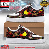 Aerosmith Devil’s Got A New Disguise Limited Edition Air Force 1 Sneakers Shoes