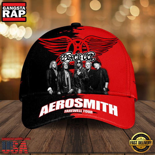 Aerosmith Music Farewell Tour Classic Cap Hats