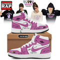 Aespa x BAPE Signed 2026 Limited Edition Pink Air Jordan 1 Shoes