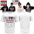 Aespa x BAPE Signed 2026 Limited Edition White T Shirt , Music Trending 3D Shirt