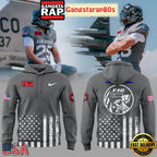 Air Force Falcons Football Air Power Gray Unisex Hoodie
