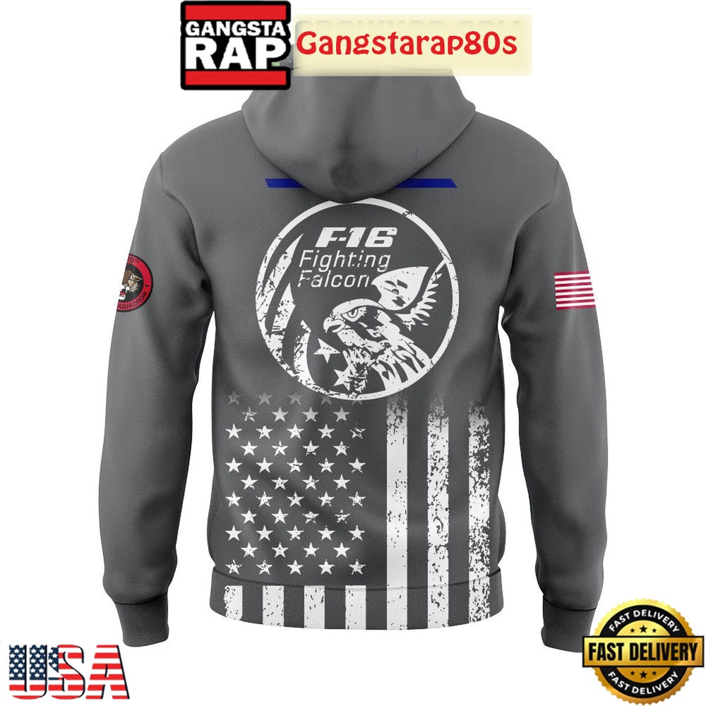 Air Force Falcons Football Air Power Gray Unisex Hoodie