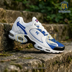 Air Force Falcons Personalized White Blue Running Sneakers