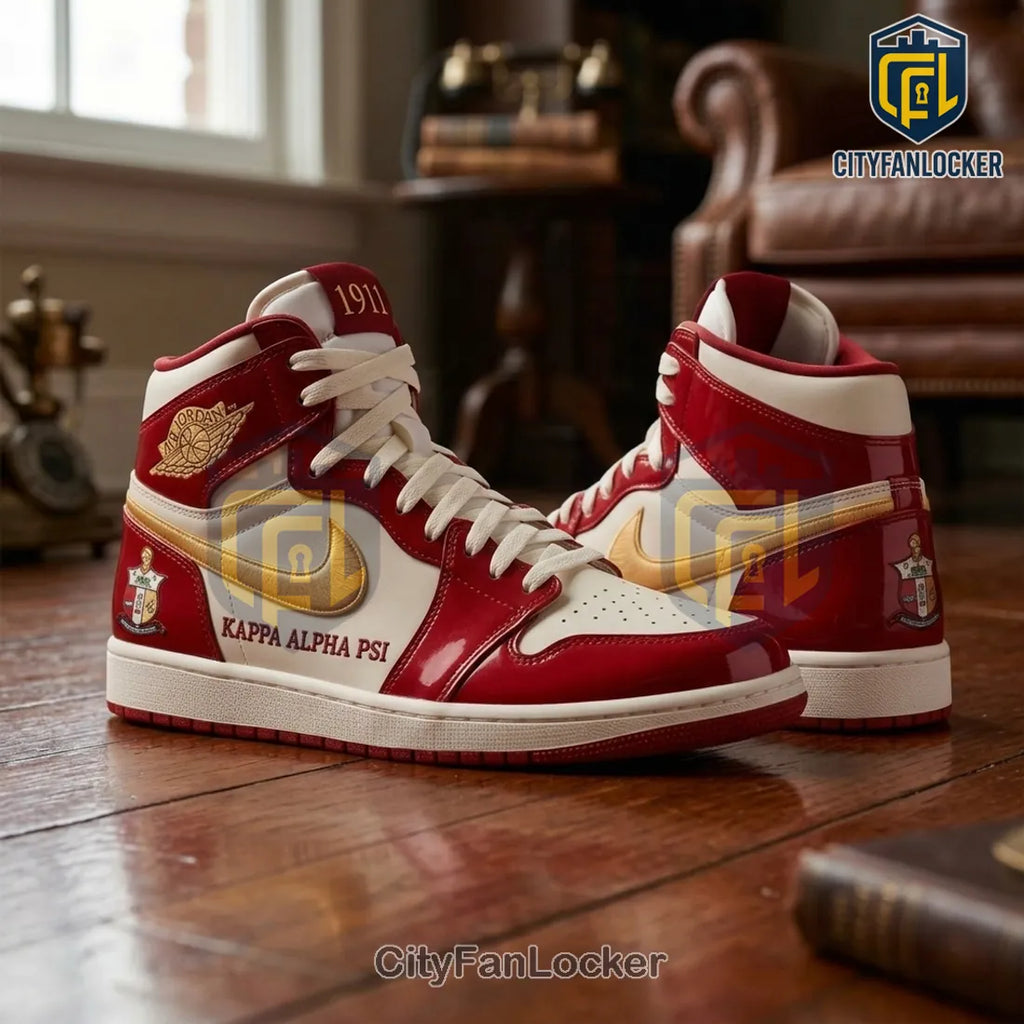 Air Jordan 1 x Kappa Alpha Psi 1911 Edition Air Jordan 1 Sneakers