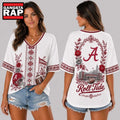 Alabama Crimson Tide NCAA Collegiate Pride Collection V Neck T Shirt