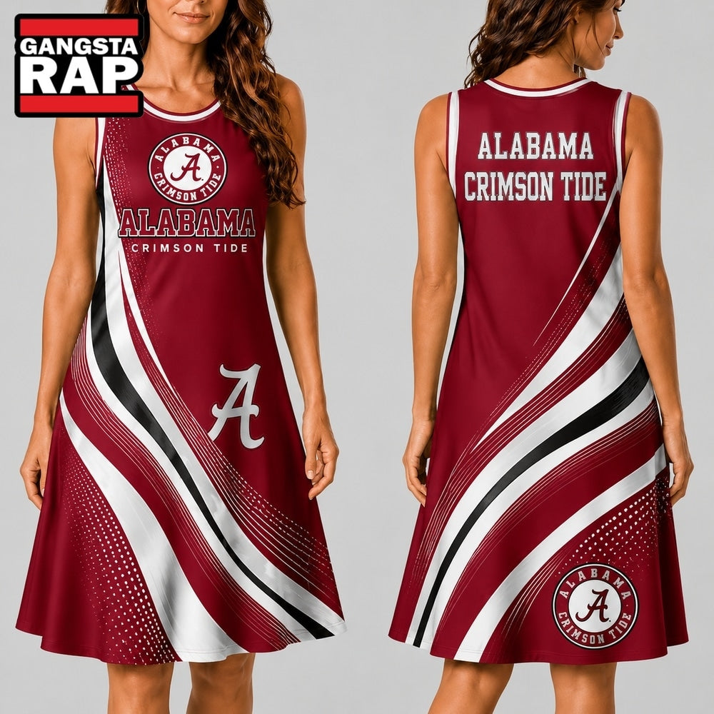 Alabama Crimson Tide NCAA Team Pride Women’s Sleeveless Dress