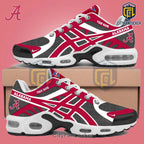 Alabama Crimson Tide Red White Air Max Plus Shoes
