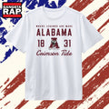 Alabama Crimson Tide Where Legends Are Made 18 31 T Shirt , Vintage Trending Shirt