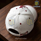 Alabama Crimson Tide White Embossed Logo Cap