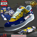 Alain Prost Renault Limited Edition Air Force 1 Running Sneakers Shoes